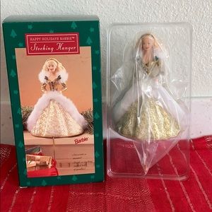 ‘95 Hallmark Happy Holidays Barbie Stocking Hanger
